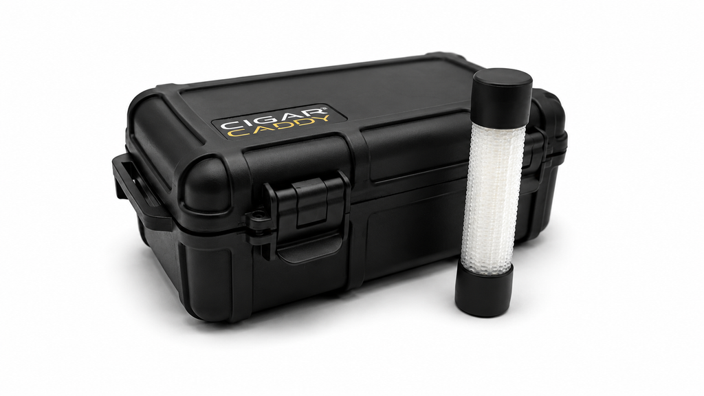 Heartfelt Humidification Tube &amp; Cigar Caddy Travel Bundle 10 Count